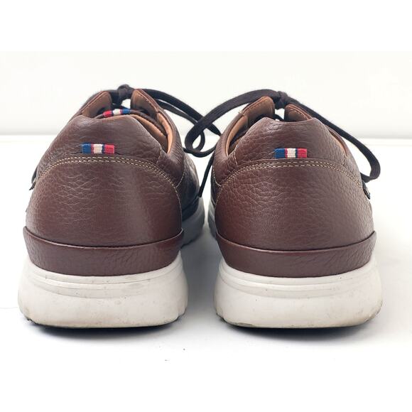 Mephisto Thomas Sneaker in Hazelnut w Textured Leather Upper Men's Sz 13 - Picture 5 of 11